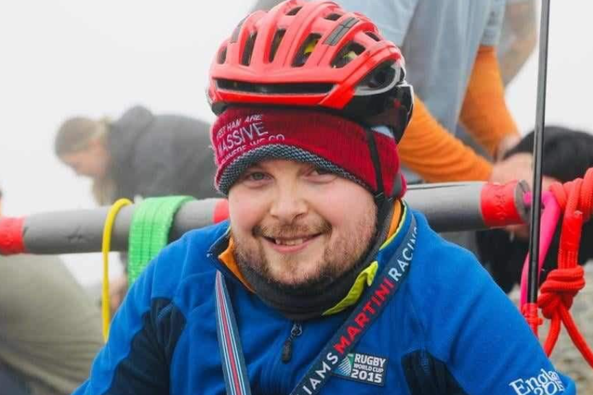 Max Levene is aiming to be the first complete spinal injury tetraplegic to climb Mount Kilimanjaro (Max Levene/PA)