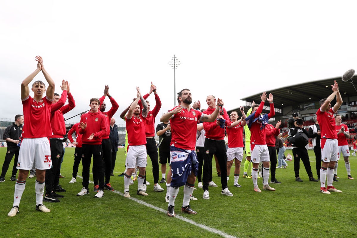 ‘Wrexham is indeed magic’ – Ryan Reynolds heralds wild ride as club earn second straight promotion