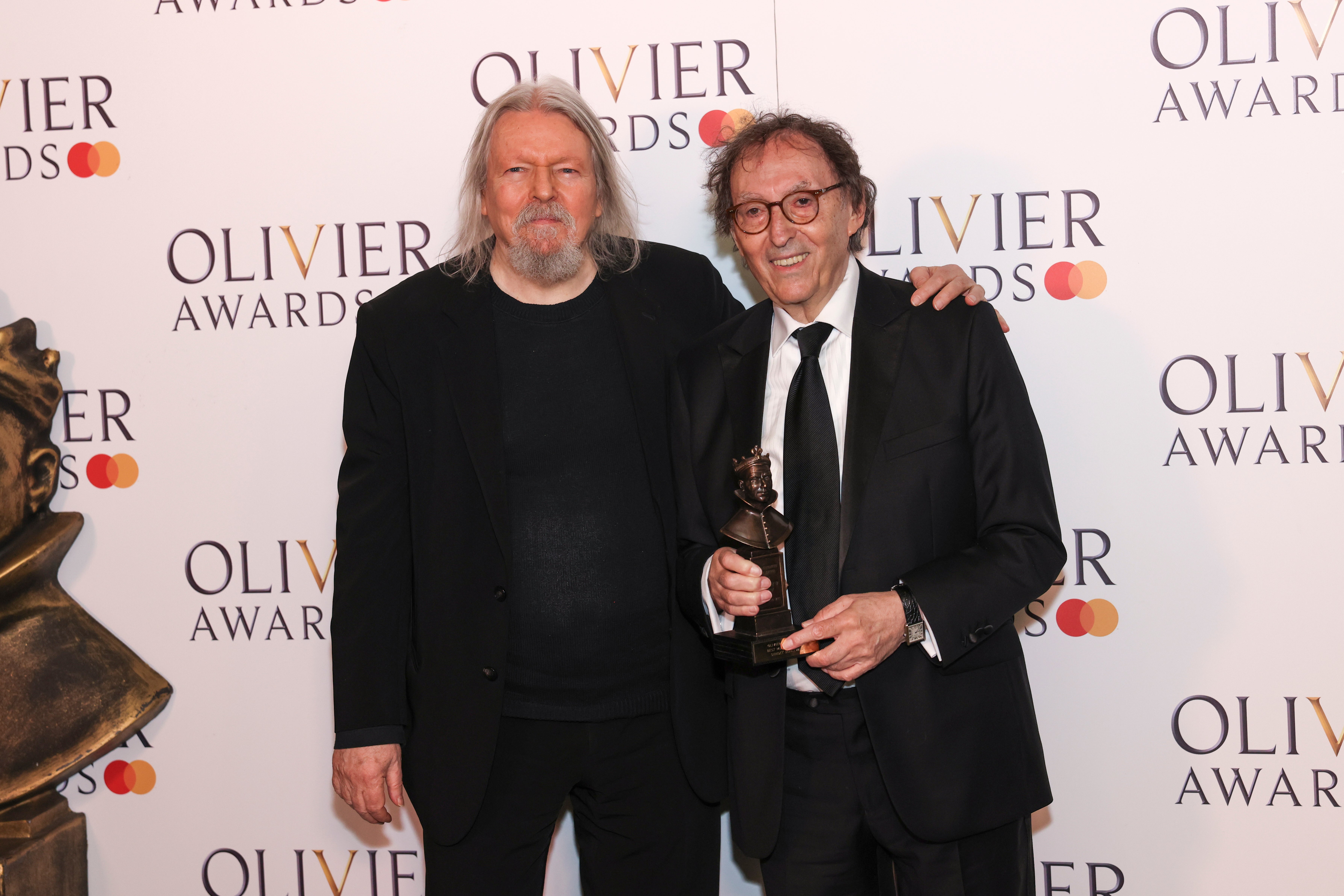 Britain Olivier Awards Winners Room 2024