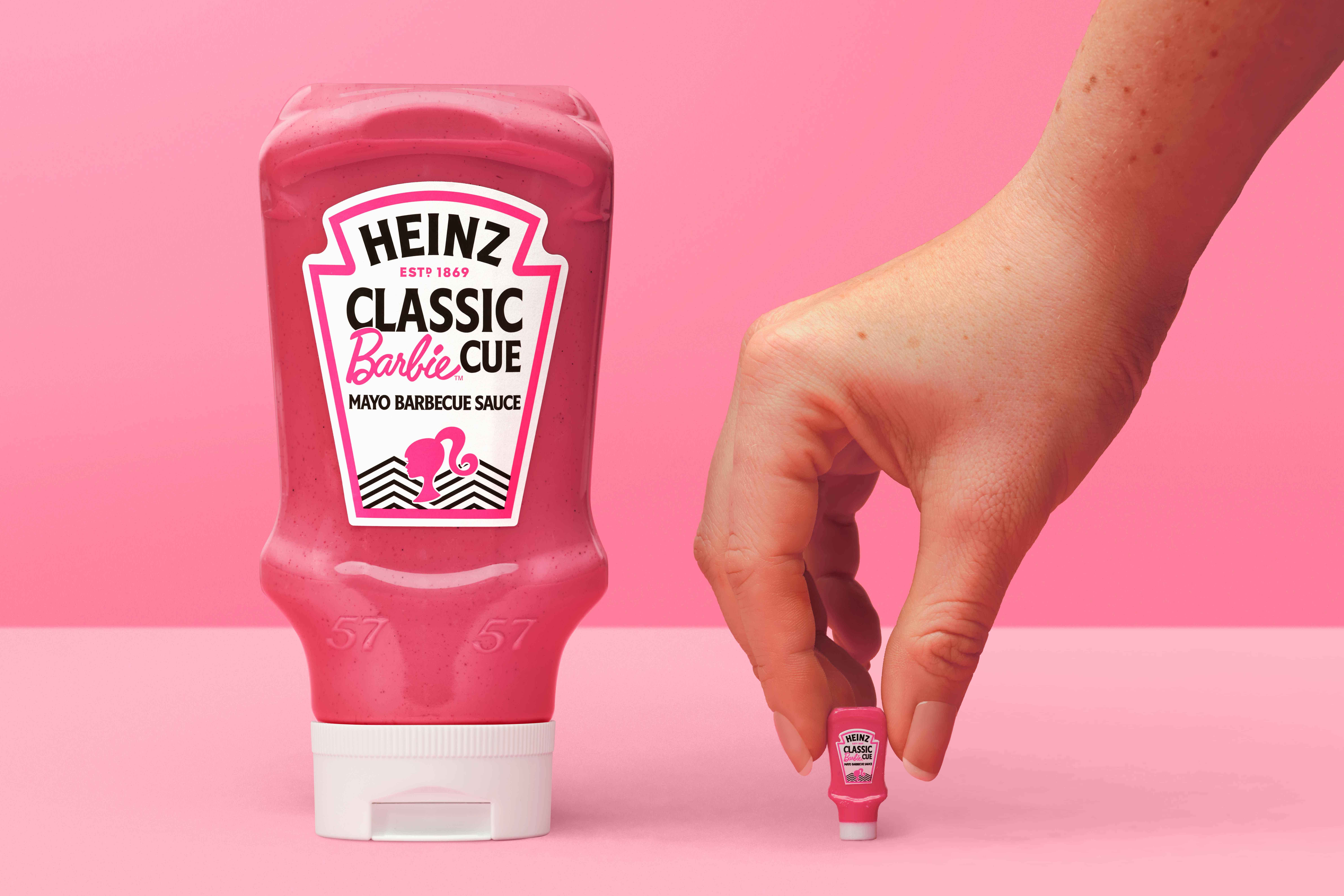 The new Heinz Barbiecue sauce was created in honour of Barbie (Heinz/PA)