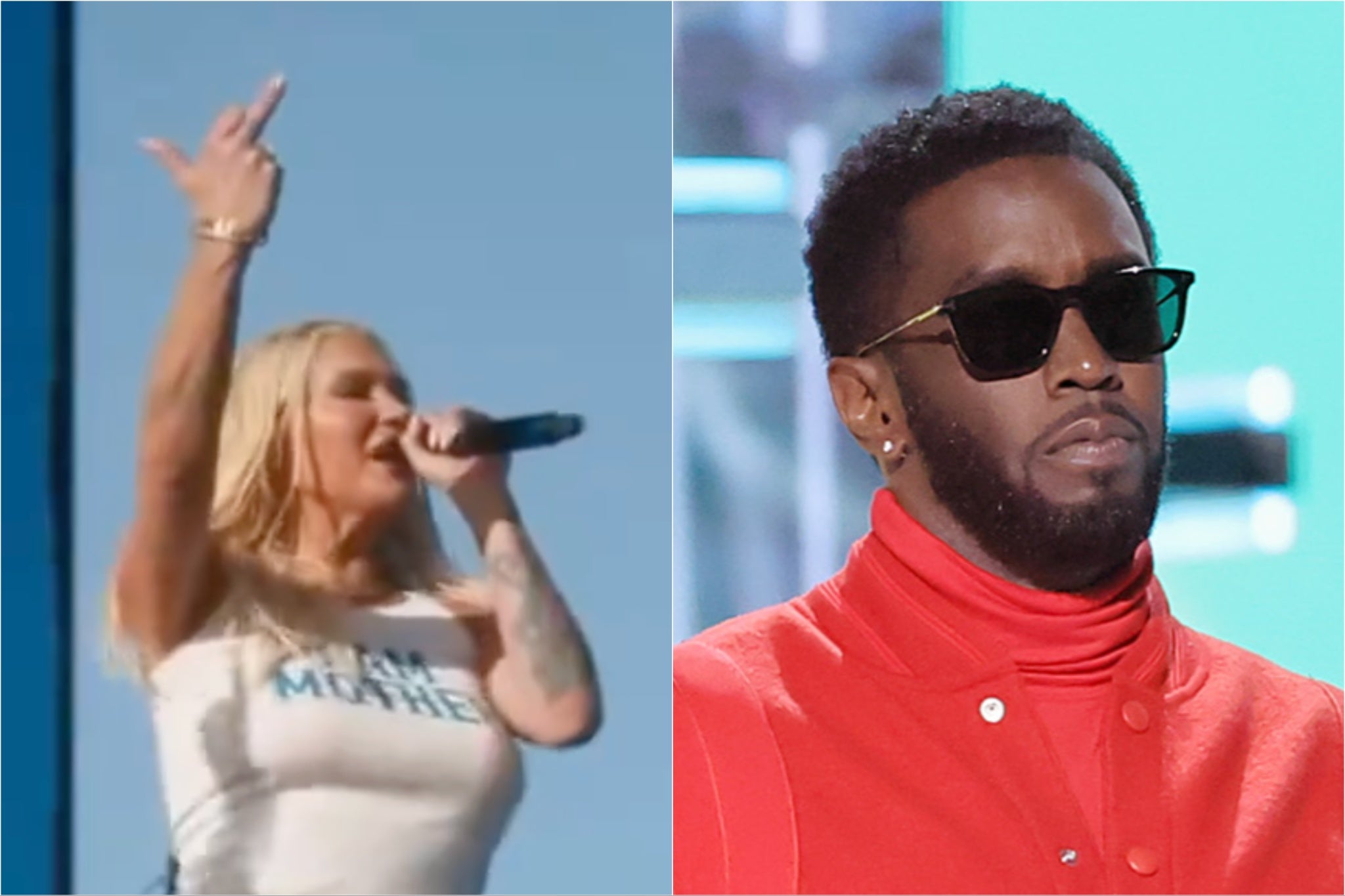 Kesha takes aim at Diddy with explicit new lyric during Coachella set The Independent