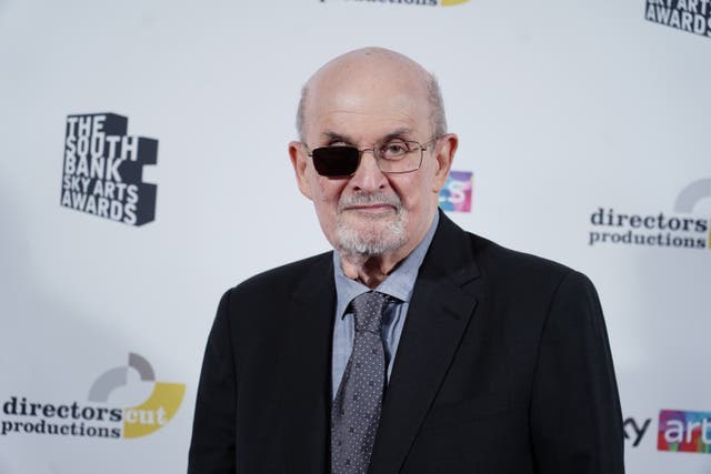 <p>Sir Salman Rushdie (PA)</p>