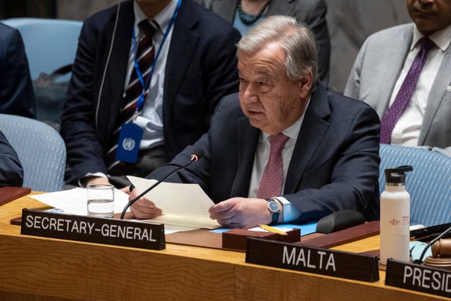 <p>Mideast Tensions UN Security Council</p>