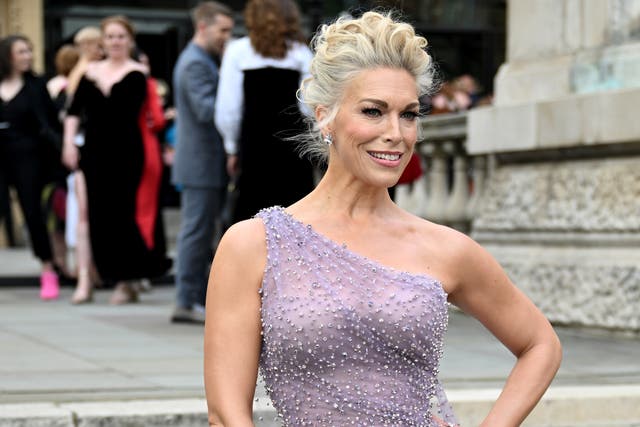 <p>Hannah Waddingham scolds photographer for asking her to ‘show leg’ on red carpet</p>
