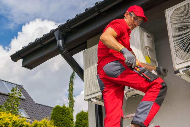 An engineer can assess what type of heat pump is suitable for your home (Alamy/PA)