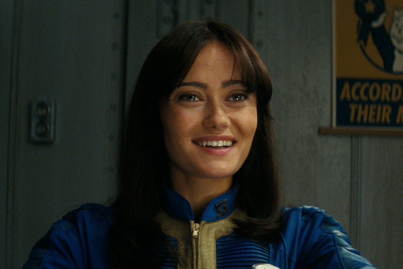 Vaulting ambition: Ella Purnell as the underground-dwelling Lucy in ‘Fallout’
