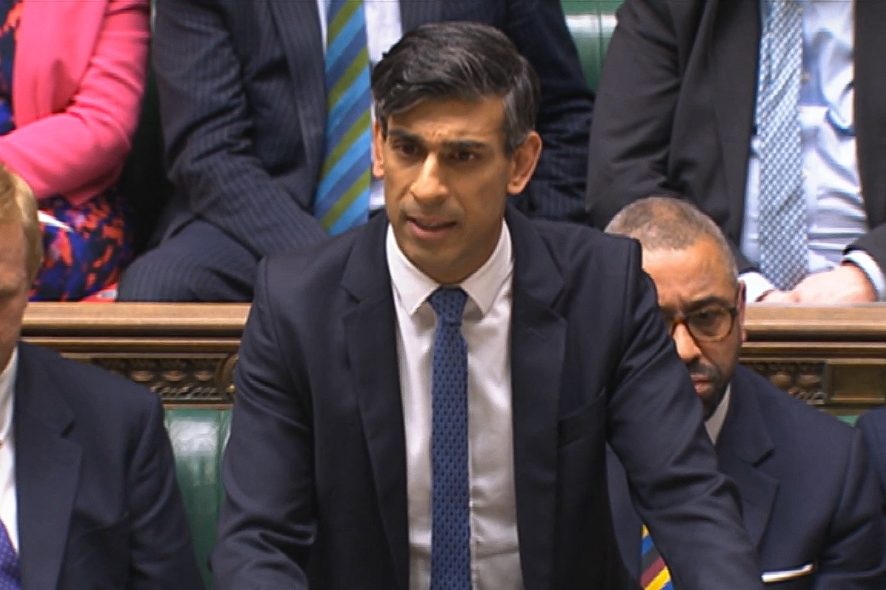 Rishi Sunak condemned the ‘reckless and dangerous’ escalation by Iran