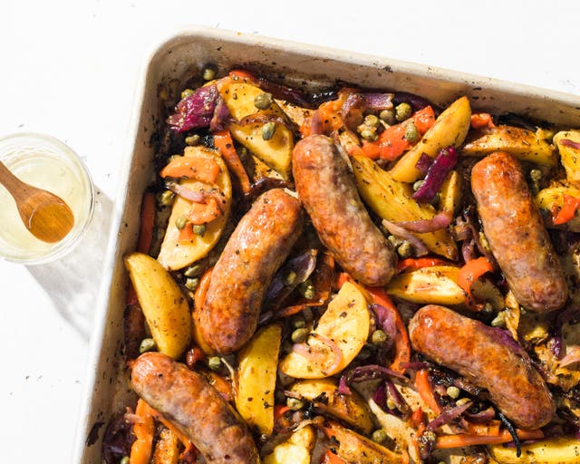 Food-MilkStreet-Sausage Potato Traybake