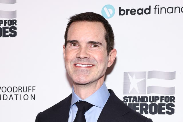 <p>Jimmy Carr in New York in November 2023</p>