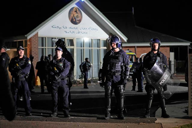 AUSTRALIA-ATAQUE EN IGLESIA