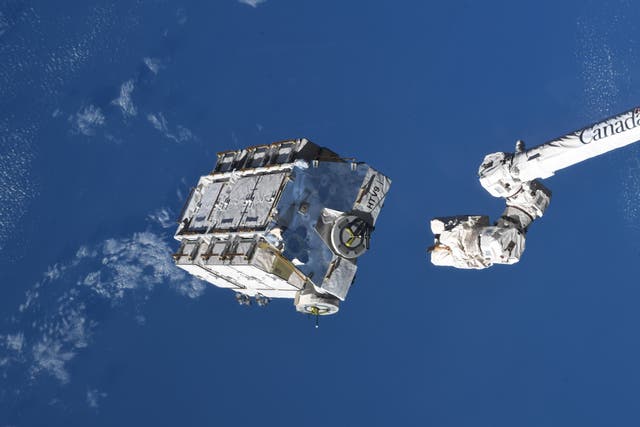 <p>Pallet released from ISS expected to burn up in Earth’s atmosphere</p>
