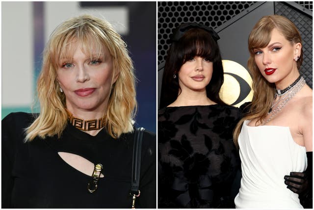 <p>Courtney Love says she doesn’t think much of Taylor Swift’s music</p>