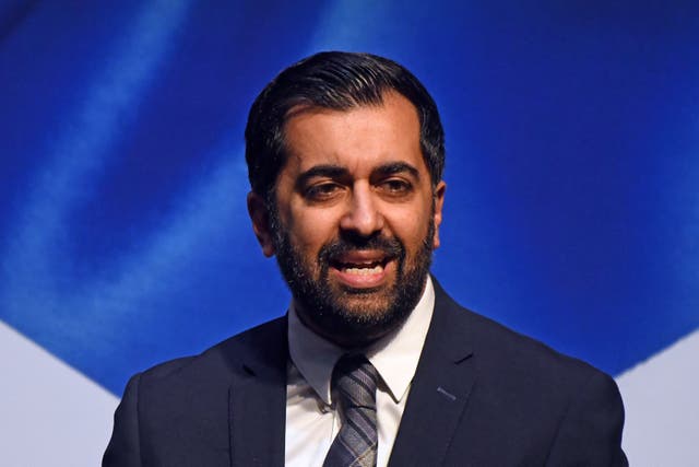 First Minister Humza Yousaf called for cool heads (Mike Boyd/PA)