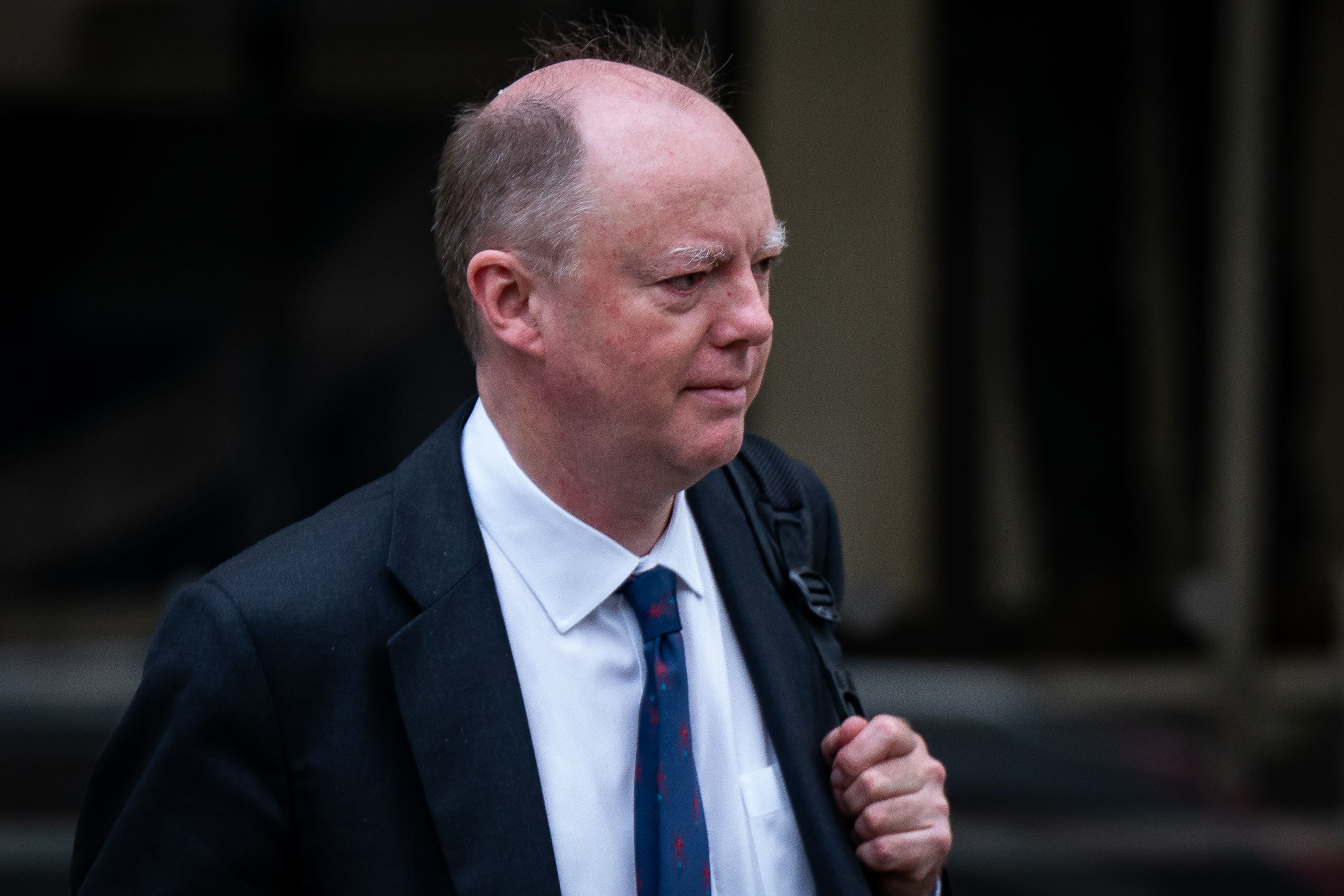 Chief Medical Officer Sir Chris Whitty (Aaron Chown/PA)