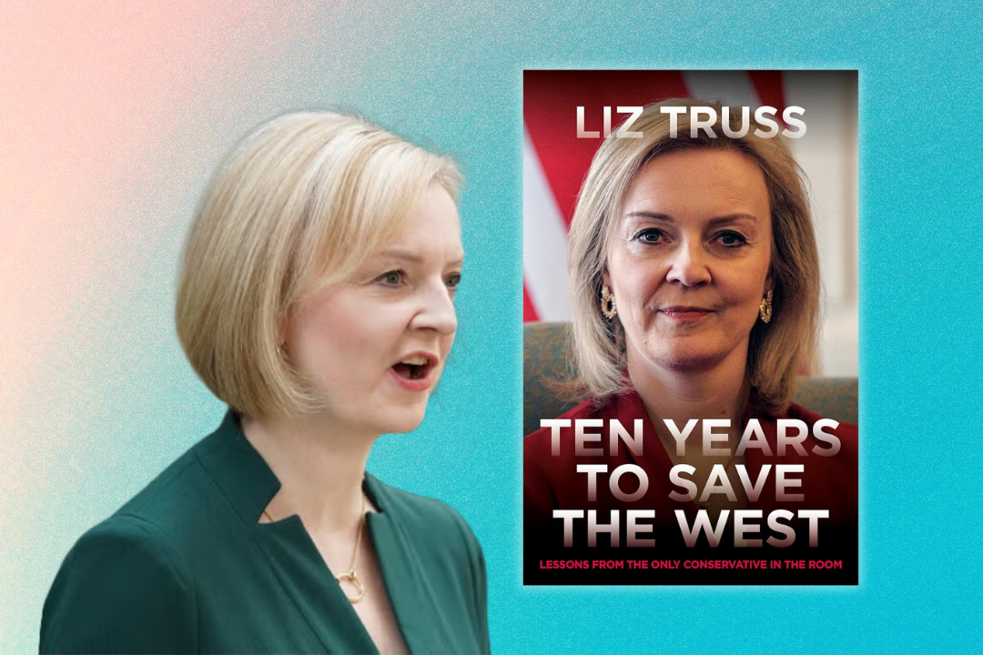 The book documents Truss’ historic meeting with the late queen