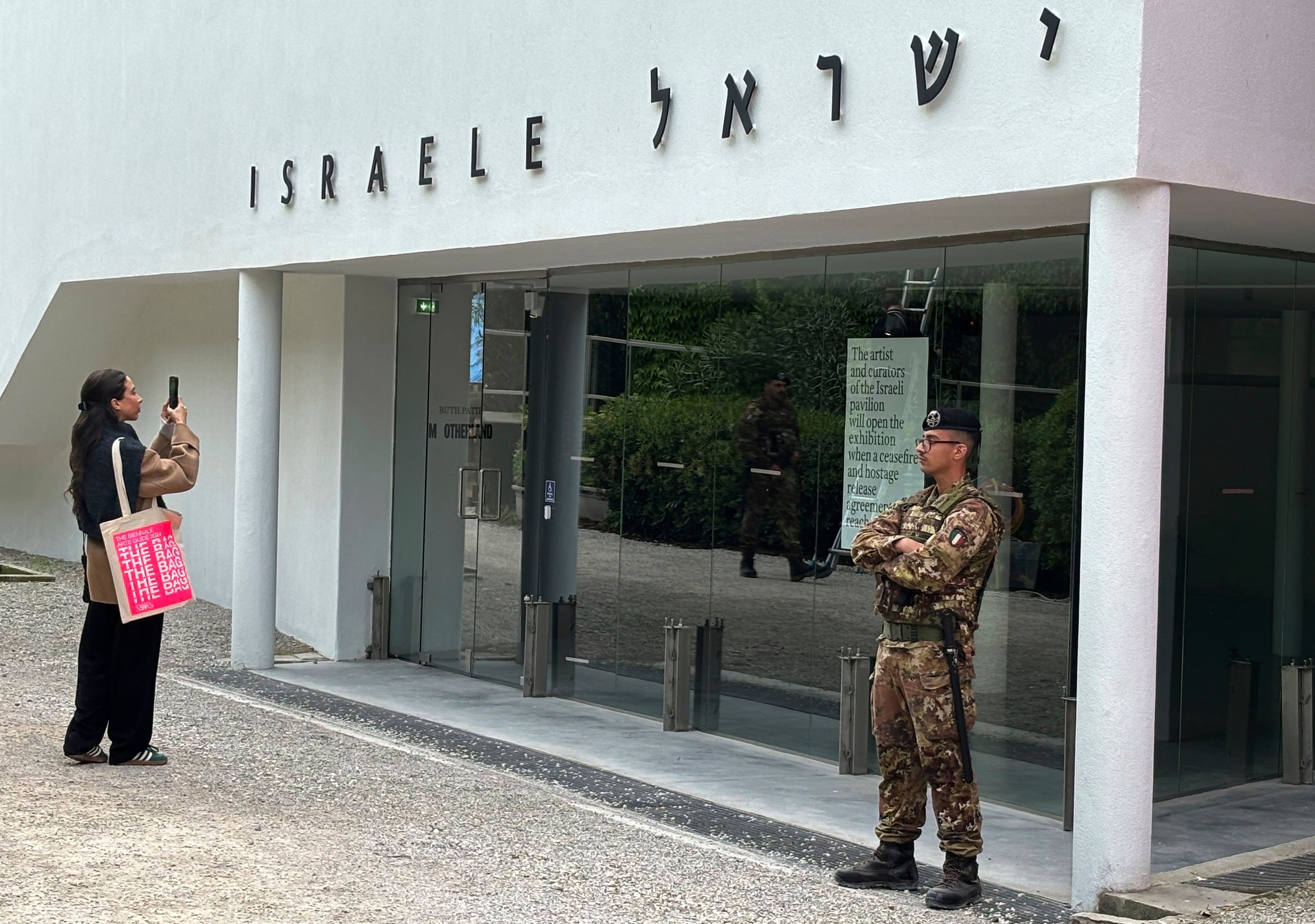 Italy Israel Venice Biennale