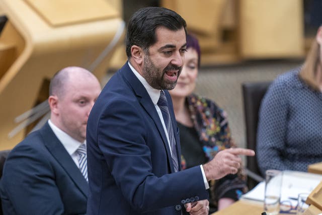 Humza Yousaf addressed the STUC Congress on Tuesday (Jane Barlow/PA)