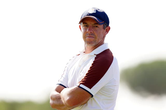 Rory McIlroy has dismissed claims he could be on the verge of a move to LIV Golf (Zac Goodwin/PA)