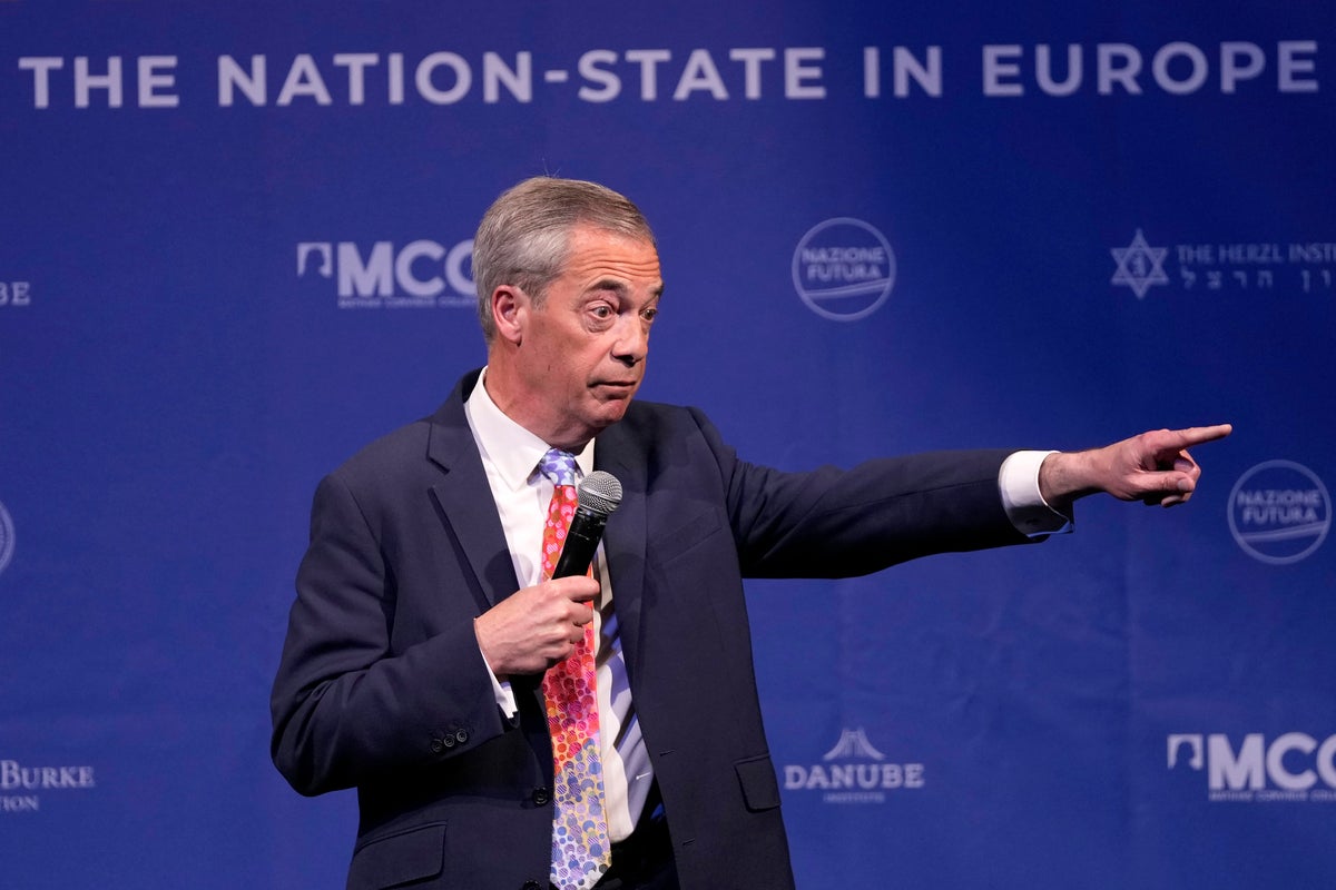 Nigel Farage responds to calls for him to become Conservative minister