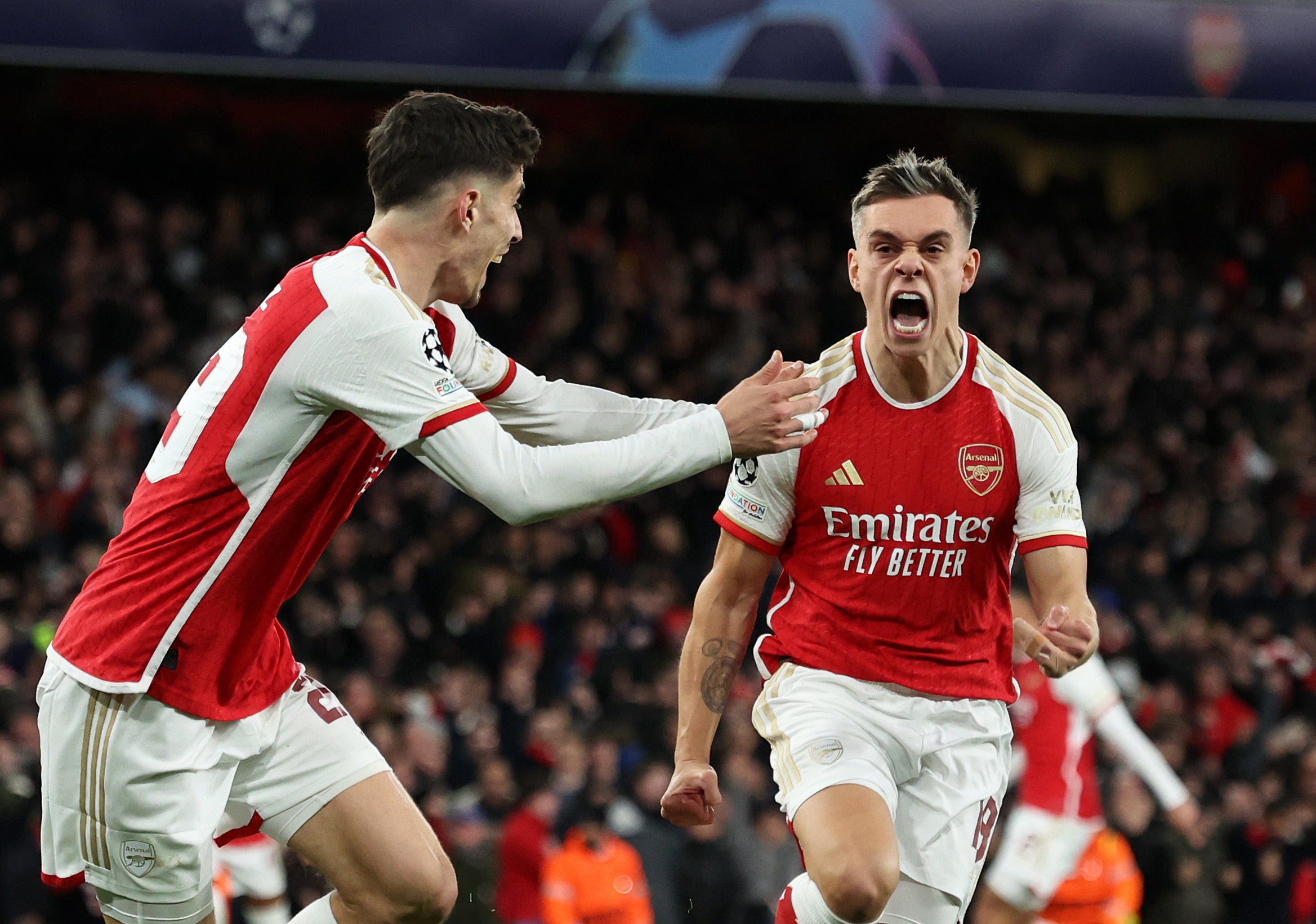 Leandro Trossard’s equaliser at the Emirates Stadium has built belief that Arsenal can beat Bayern.