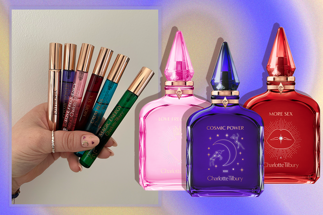 <p>Charlotte Tilbury’s new perfumes</p>