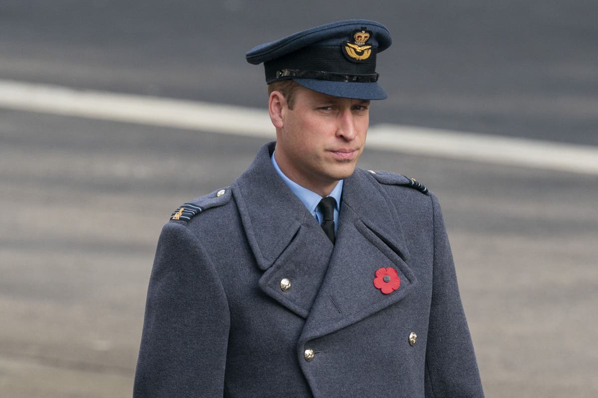 William’s words of support for forces families and veterans bereaved by ...