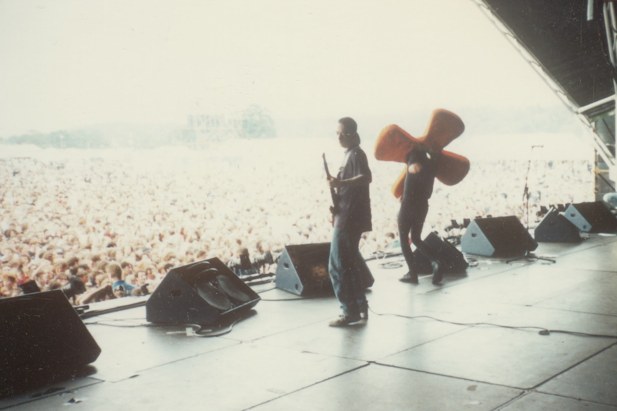 Flowered Up perform at Reading Festival on 24 August 1991