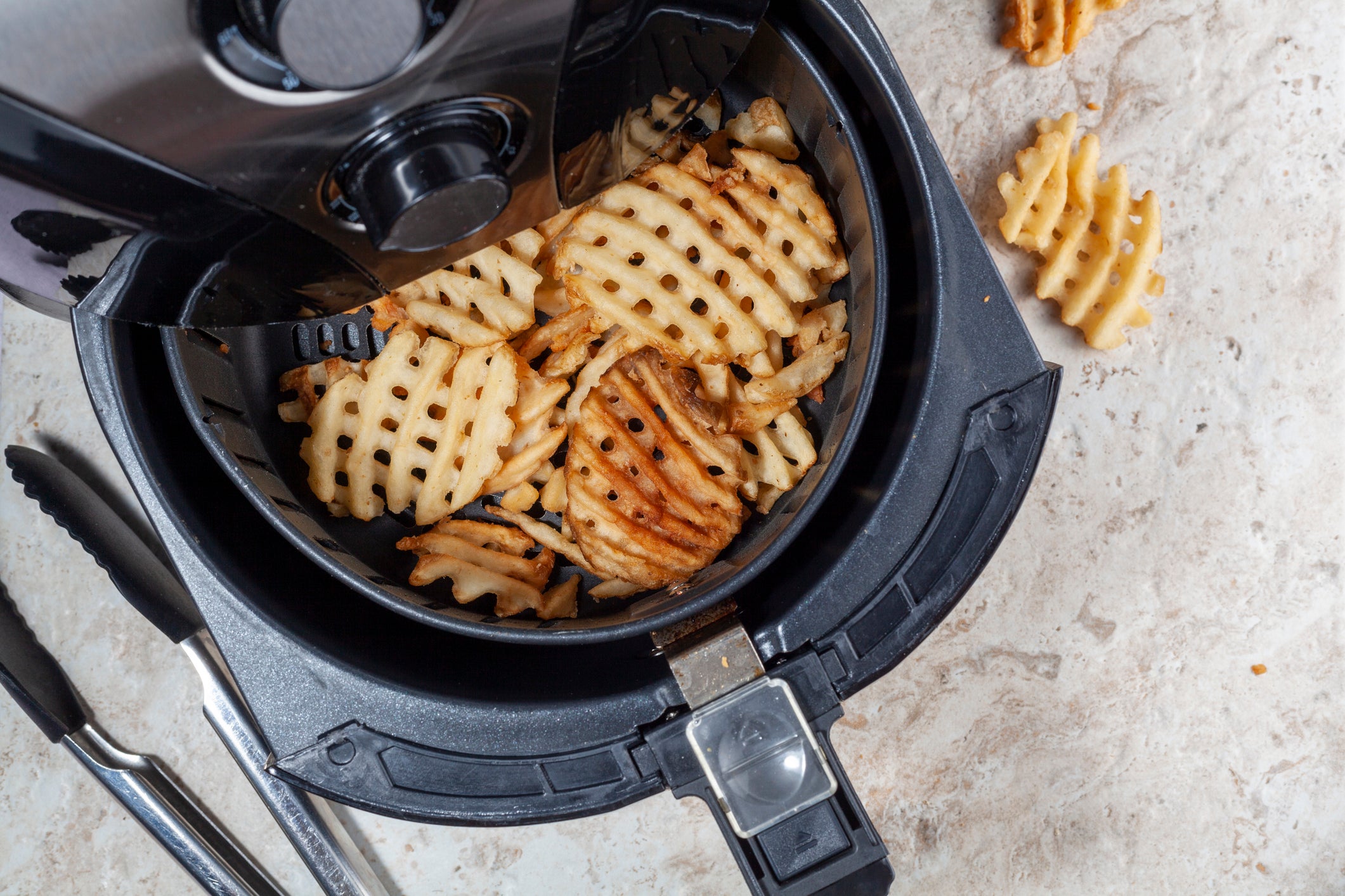 Out of the frying pan: air fryers are a great option for crispy food which uses little or no fat