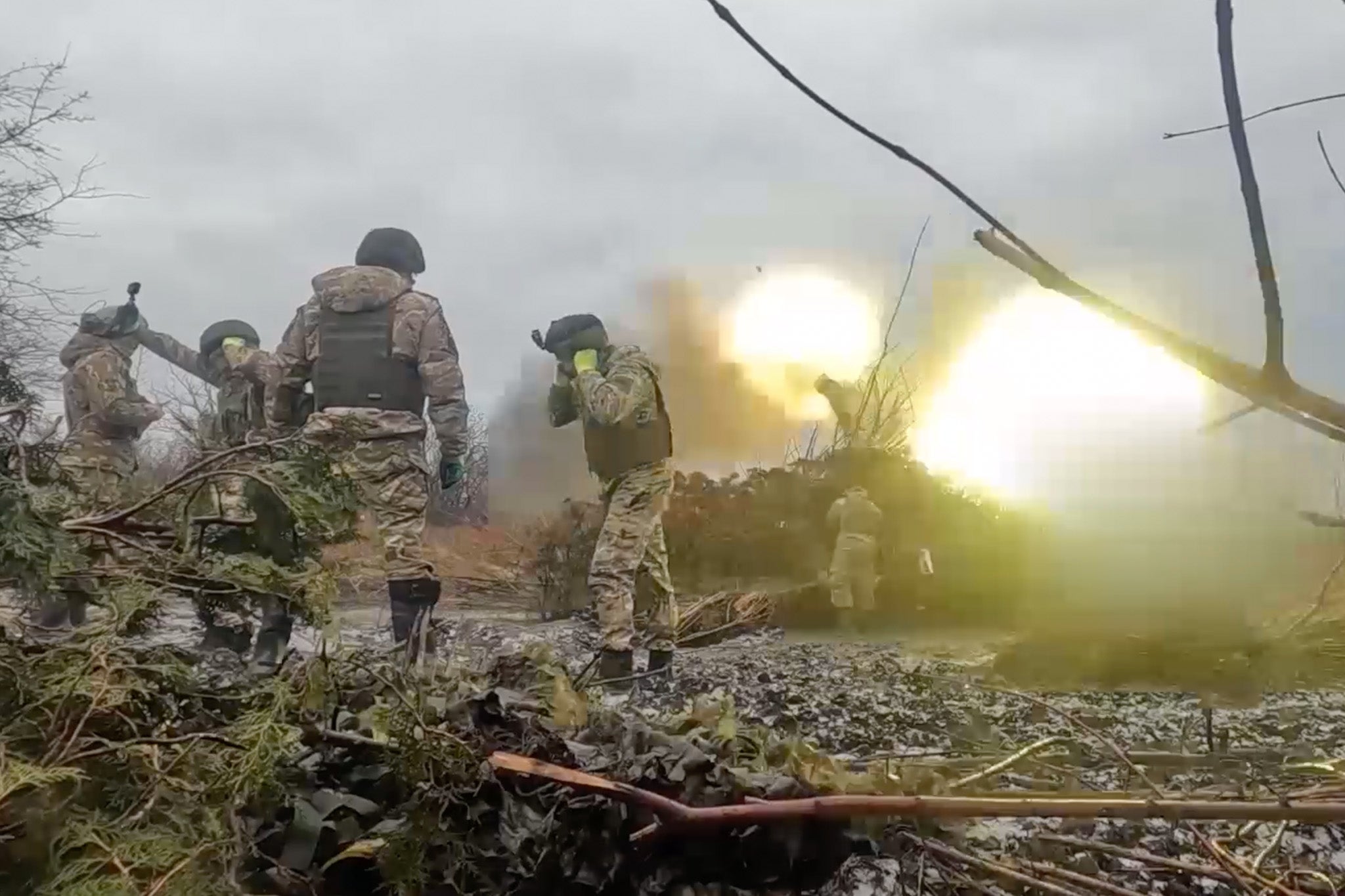 Russia has stepped up its assaults on Kyiv’s forces in eastern Ukraine