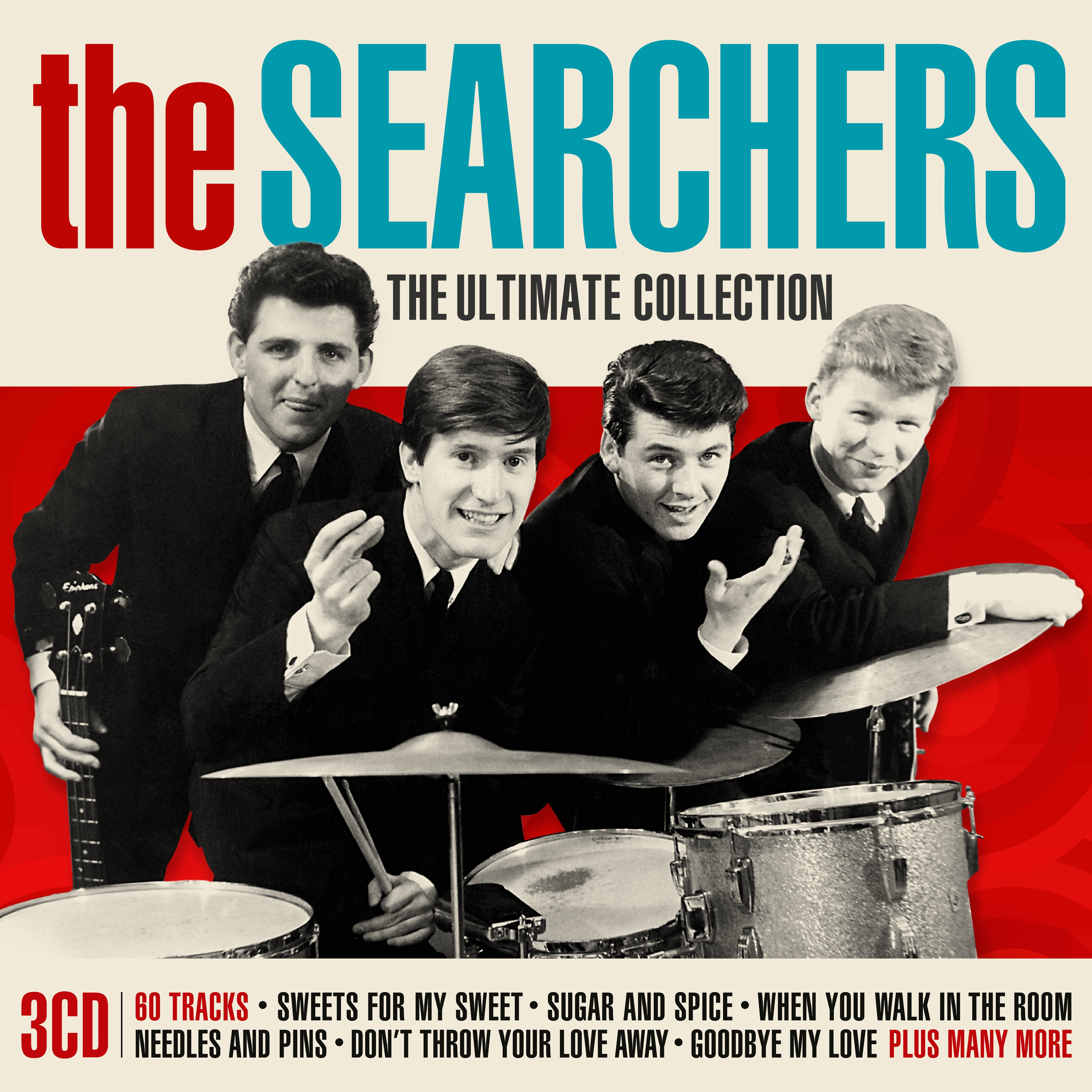 Cover art for The Searchers’ ‘Ultimate Collection'