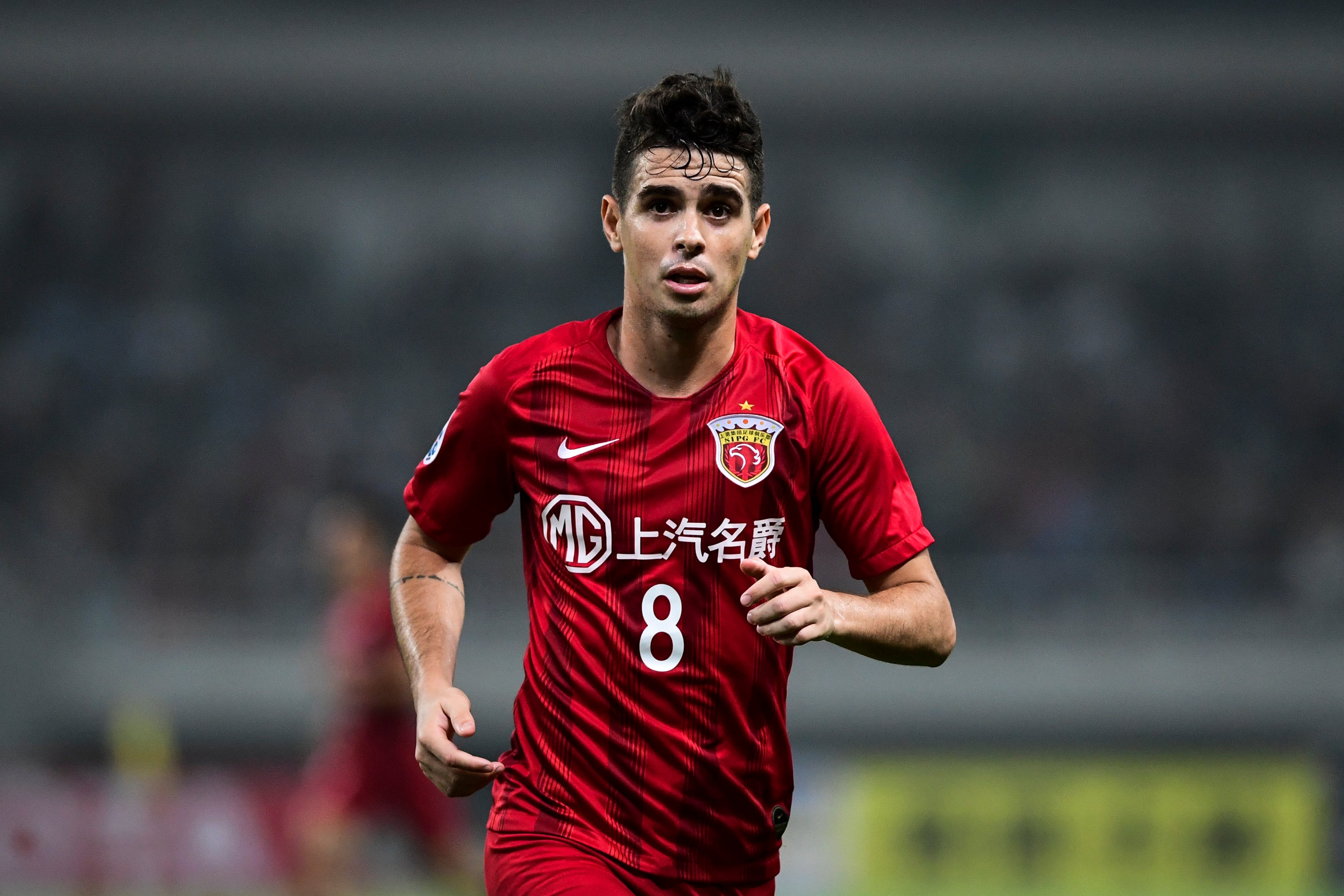 Oscar was a big-money signing for Shanghai Port in 2017