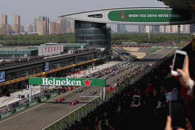 <p>F1 returns to the Shanghai International Circuit this weekend for the first time in five years </p>