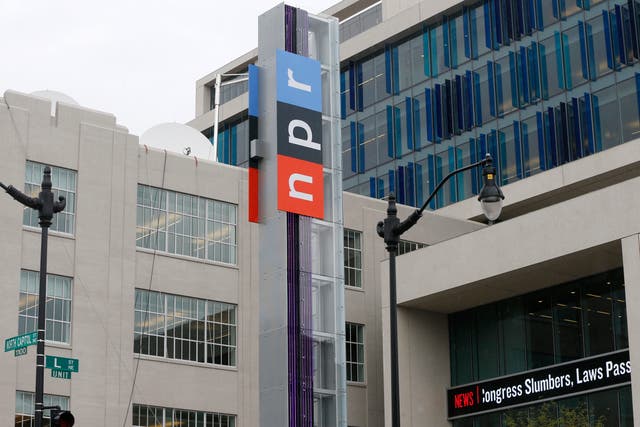 <p>NPR headquarters in Washington </p>
