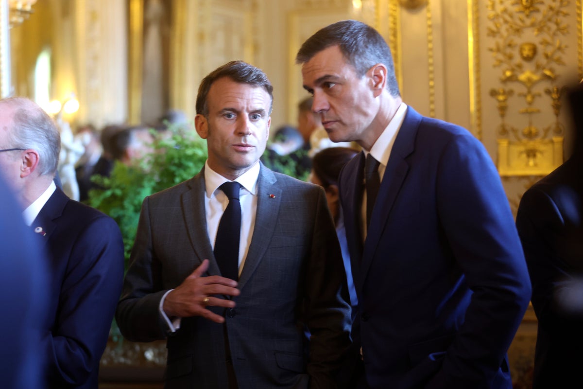 French president calls for tougher sanctions against Iran as EU leaders gather for a summit