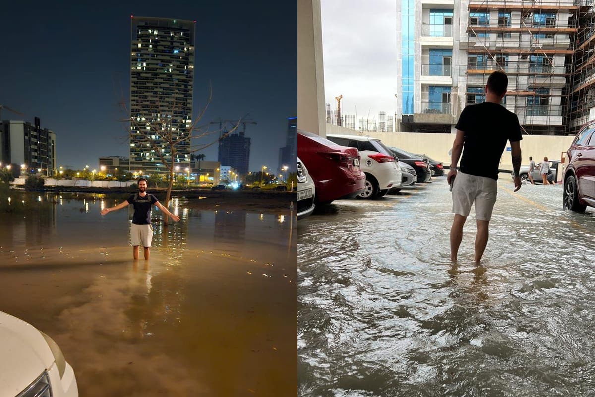 Briton living in Dubai says floods are ‘crazy’ as torrential rain hits ...