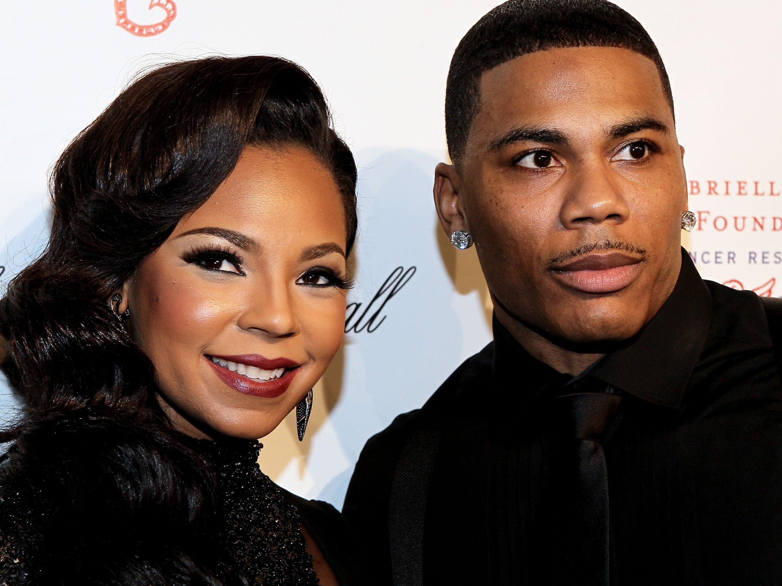 <p>Ashanti and Nelly attend the Angel Ball 2012 at Cipriani Wall Street on 22 October 2012 in New York City. </p>