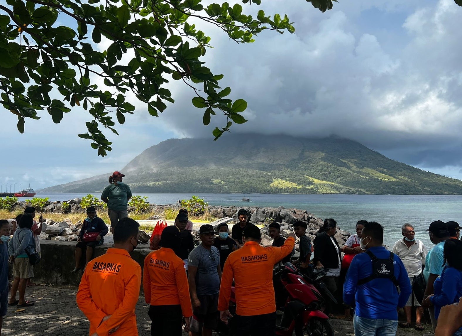 Mount Ruang Volcano erupts in North Sulawesi, Indonesia