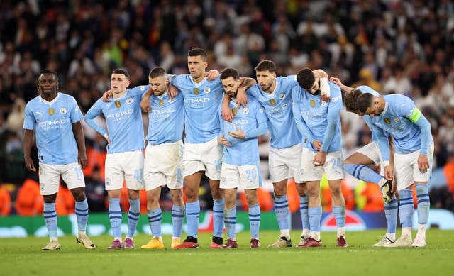 <p>Manchester City are not the force they were 12 months ago</p>