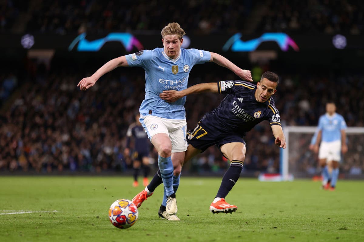 Haaland and De Bruyne ‘asked’ to come off before Man City knocked out of Champions League by Real Madrid