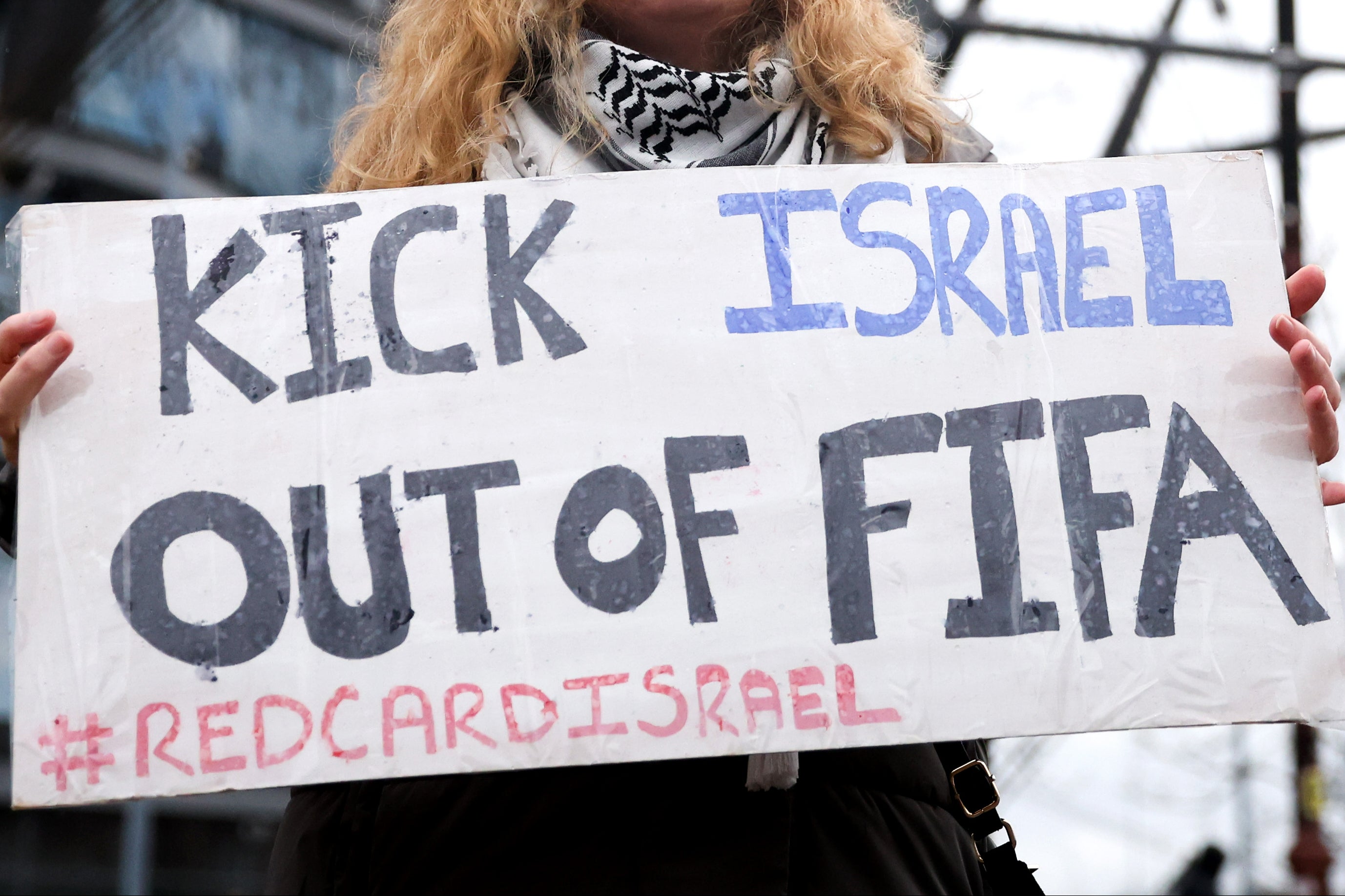 The calls for Israel to be kicked out of Fifa are growing
