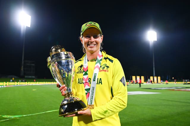<p>Meg Lanning won one 50-over World Cup and four T20 ones during her time as captain</p>