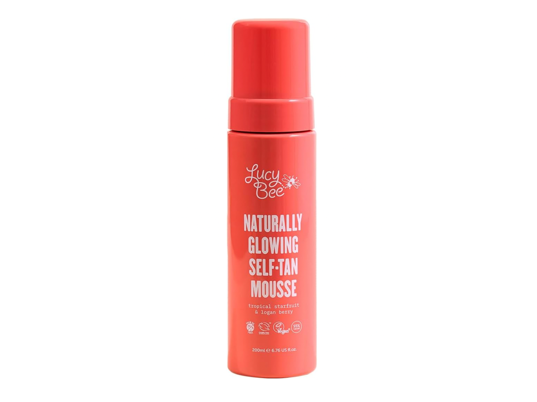 Lucy Bee naturally glowing self-tan mousse