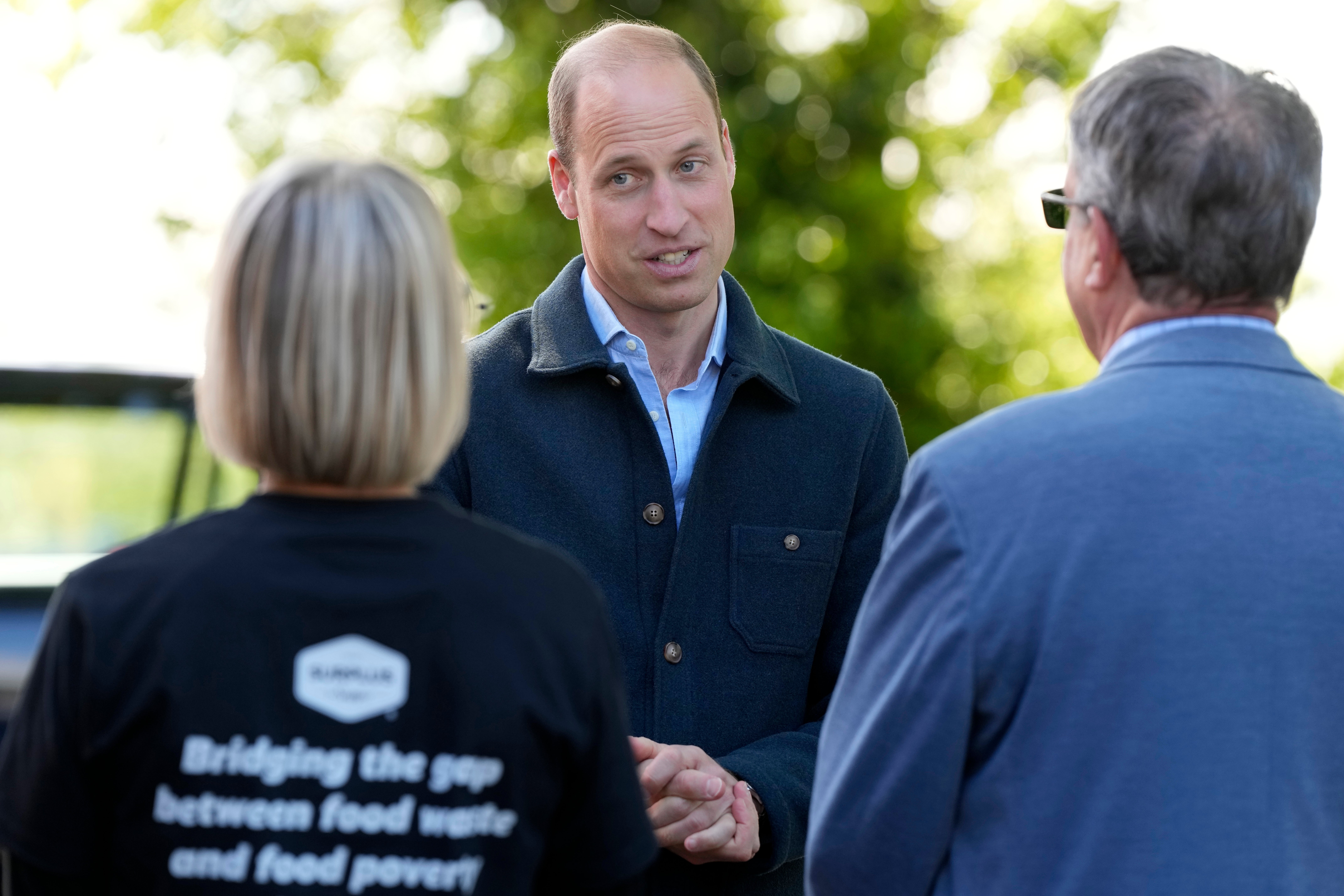 This is the prince’s first job since Kate Middleton announced her cancer diagnosis