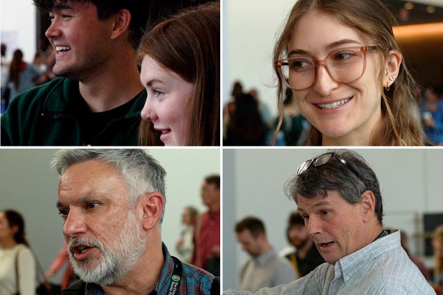 <p>Attendees at the Climate Reality Project event in New York City on Friday. The project was started 20 years ago by Al Gore who opened this past weekend’s event </p>