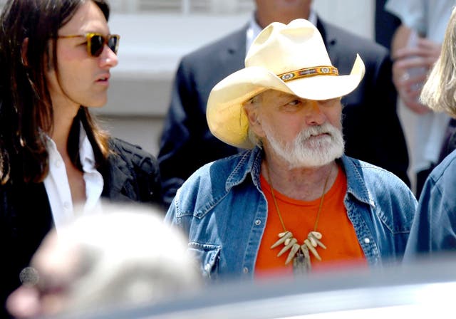 <p>Dickey Betts, a founding member of the Allman Brothers Band</p>