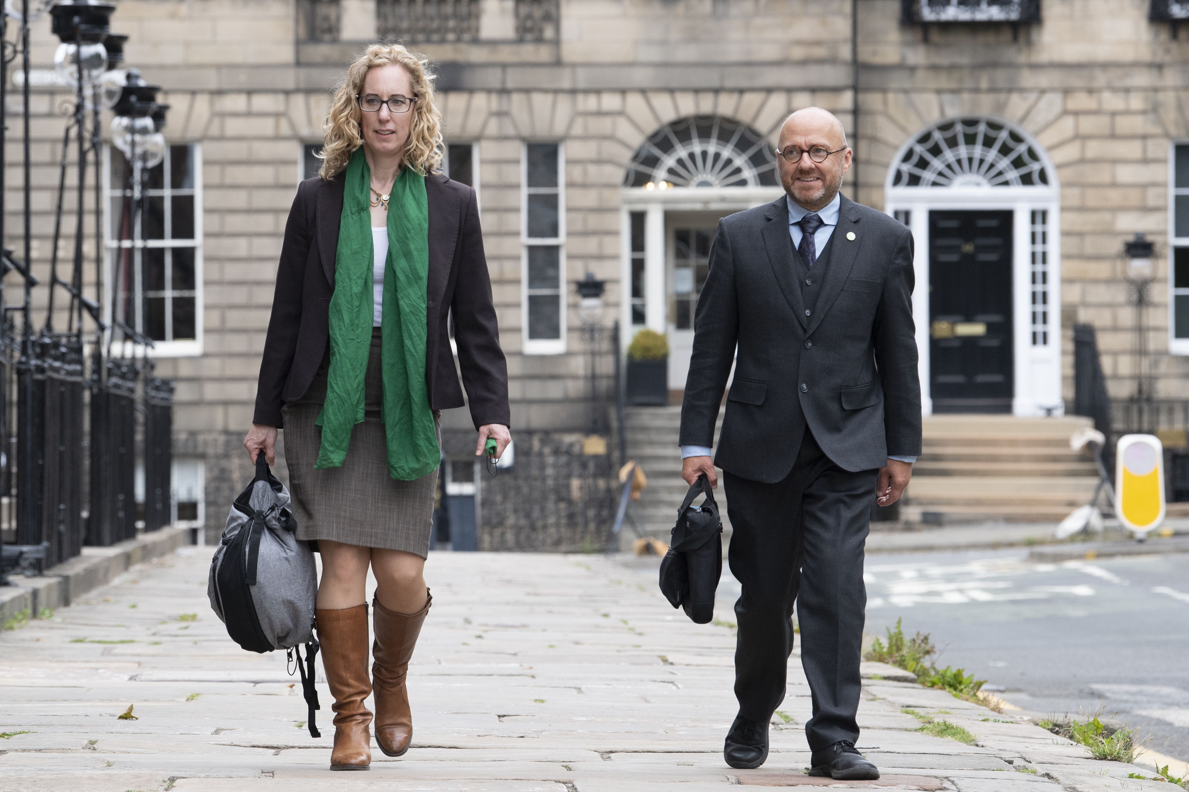 The Scottish Greens signed the deal with the SNP in 2021 (Lesley Martin/PA)