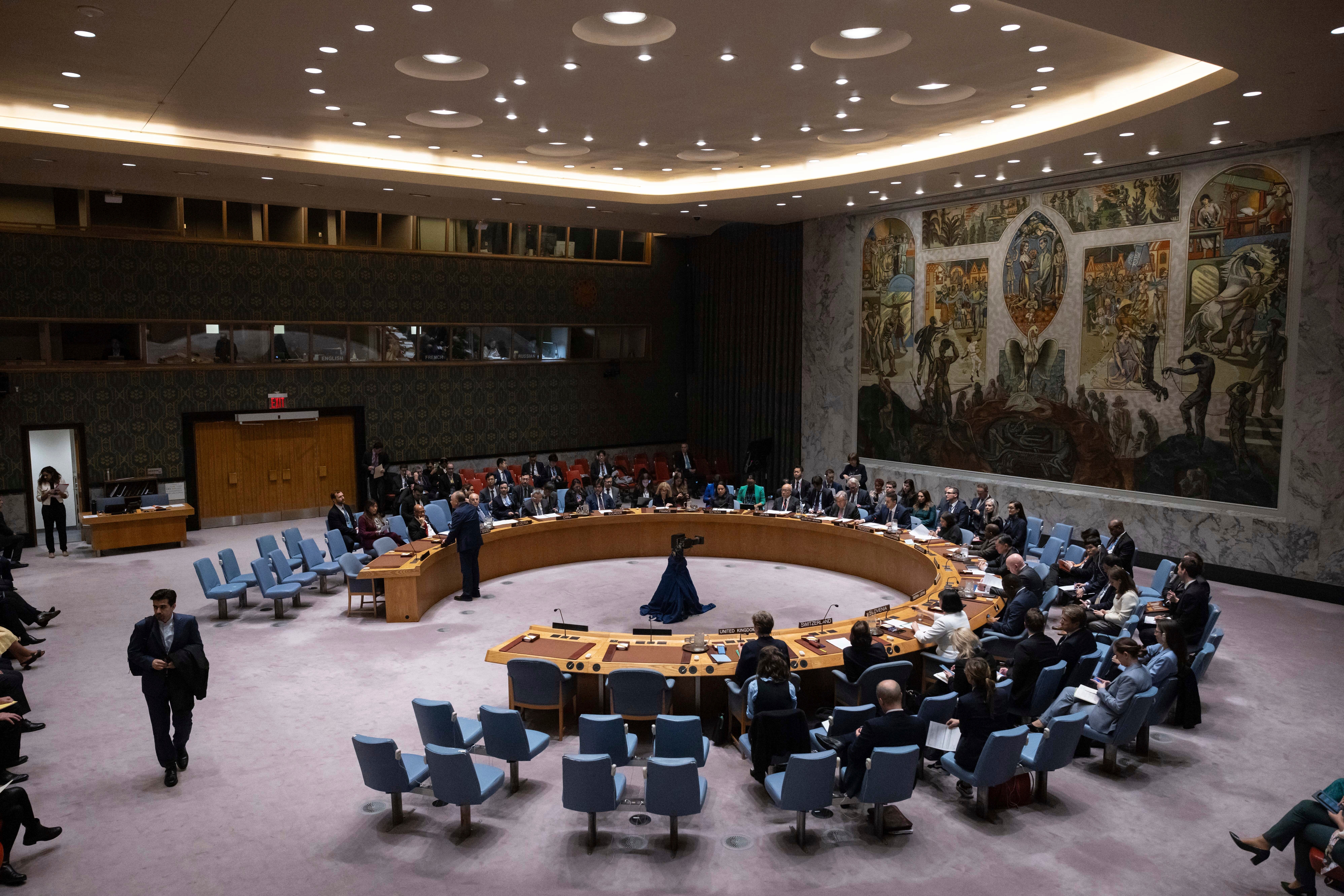 Israel Palestinians UN Security Council