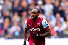 West Ham’s Michail Antonio ‘stable’ after horror car crash as club issues update