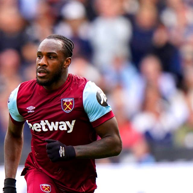 Michail Antonio was frustrated by West Ham’s exit (Bradley Collyer/PA)