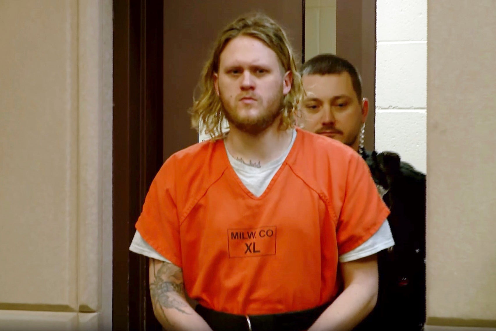Maxwell Anderson’s initial court appearance on 12 April